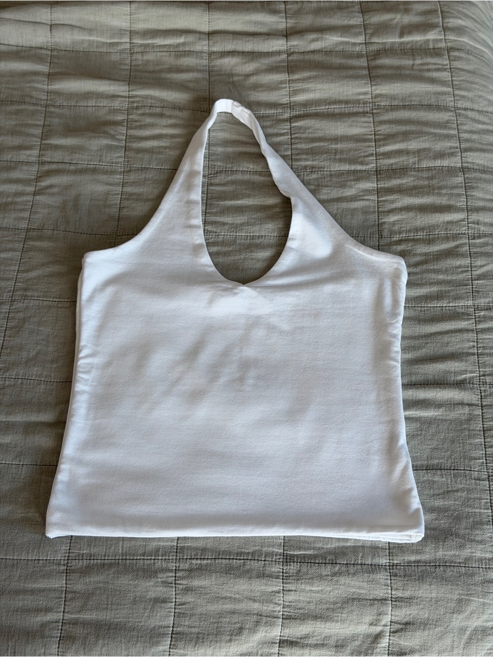 Cotton On All Day V Neck Halter Top White XS